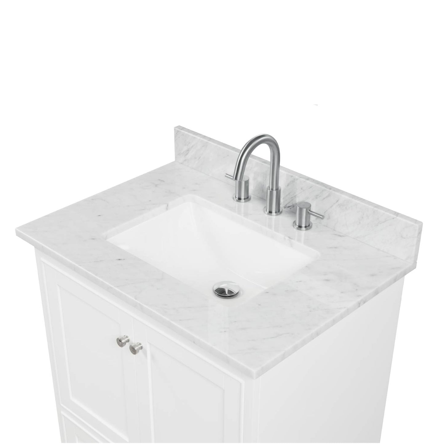 Copenhagen Matte White 30″ Vanity