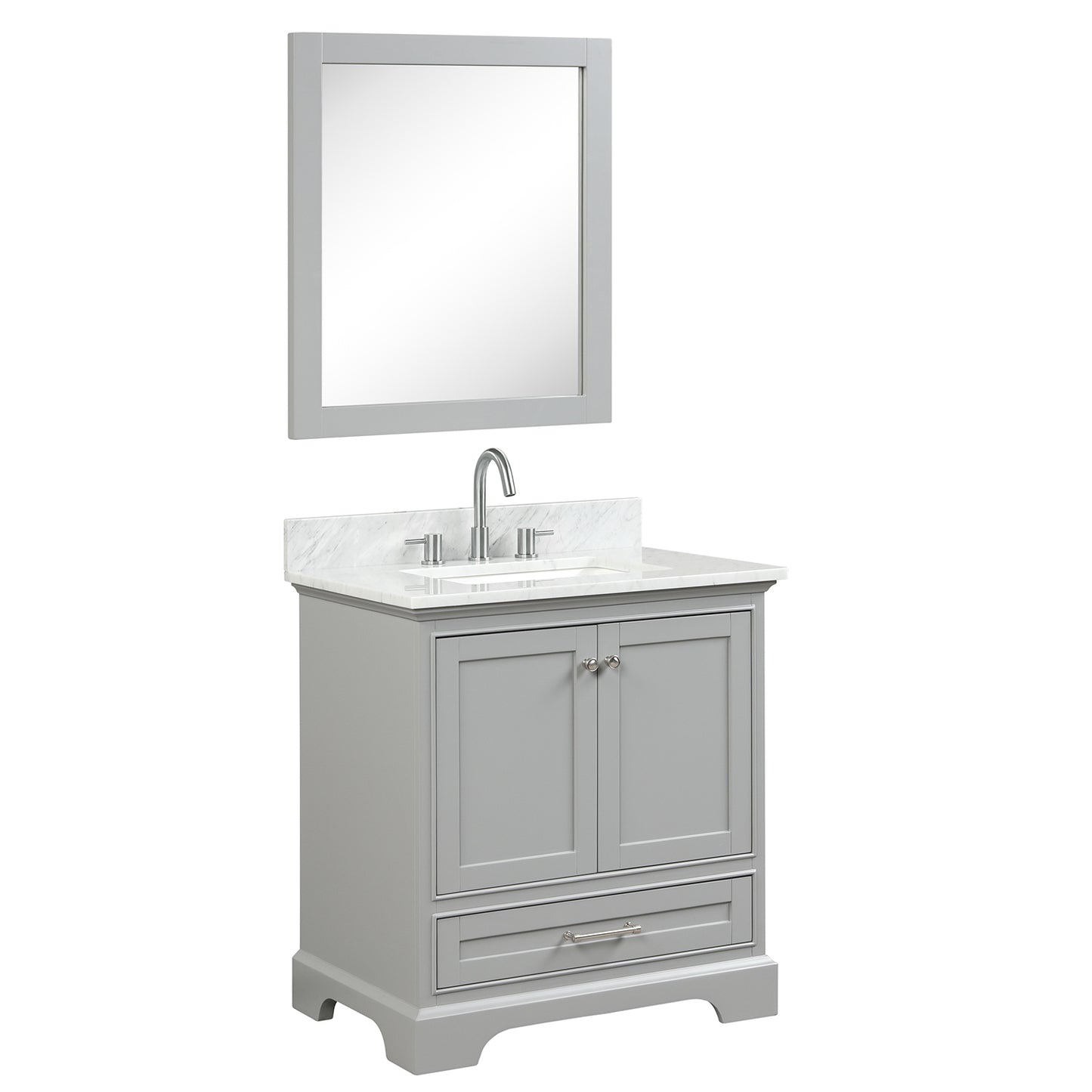 Copenhagen Metal Gray 30″ Vanity