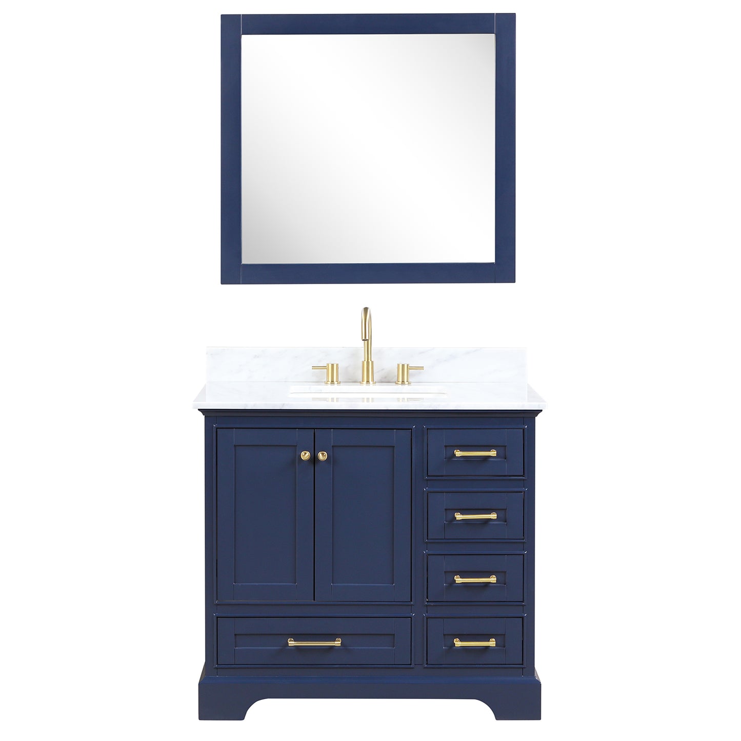 Copenhagen Navy Blue 36″ Vanity