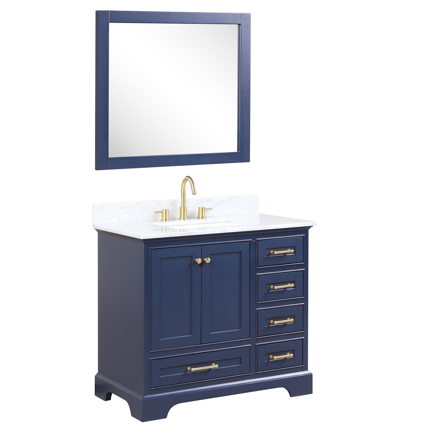 Copenhagen Navy Blue 36″ Vanity