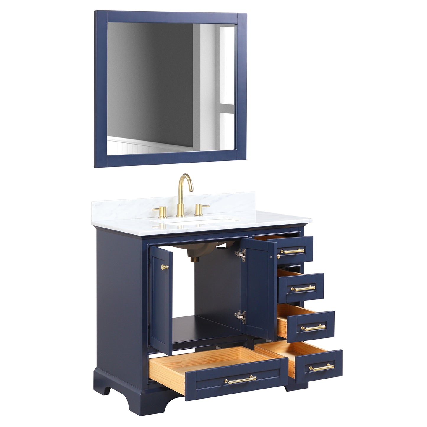 Copenhagen Navy Blue 36″ Vanity