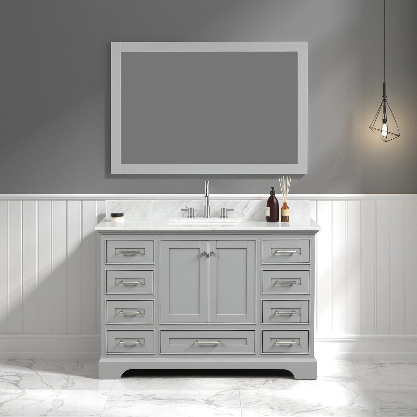 Copenhagen Metal Gray 48″ Vanity
