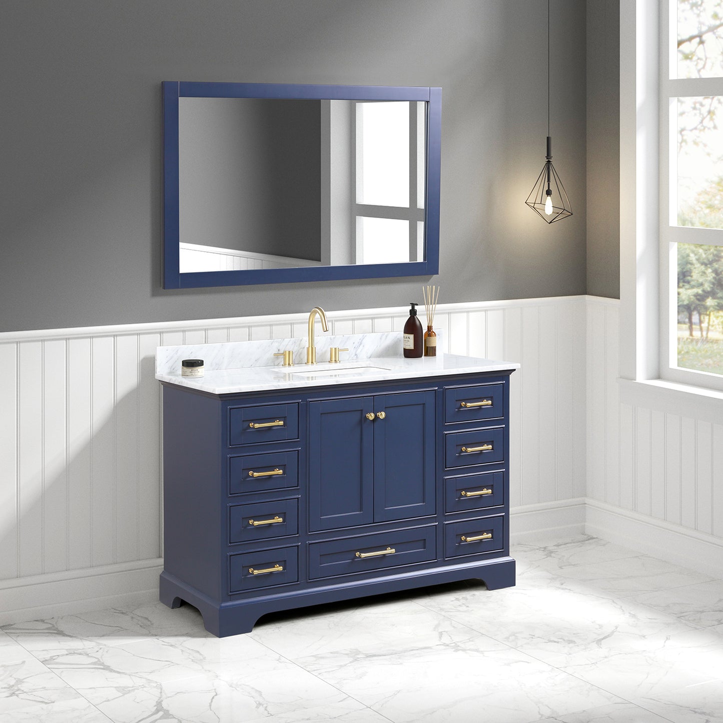 Copenhagen Navy Blue 48″ Vanity
