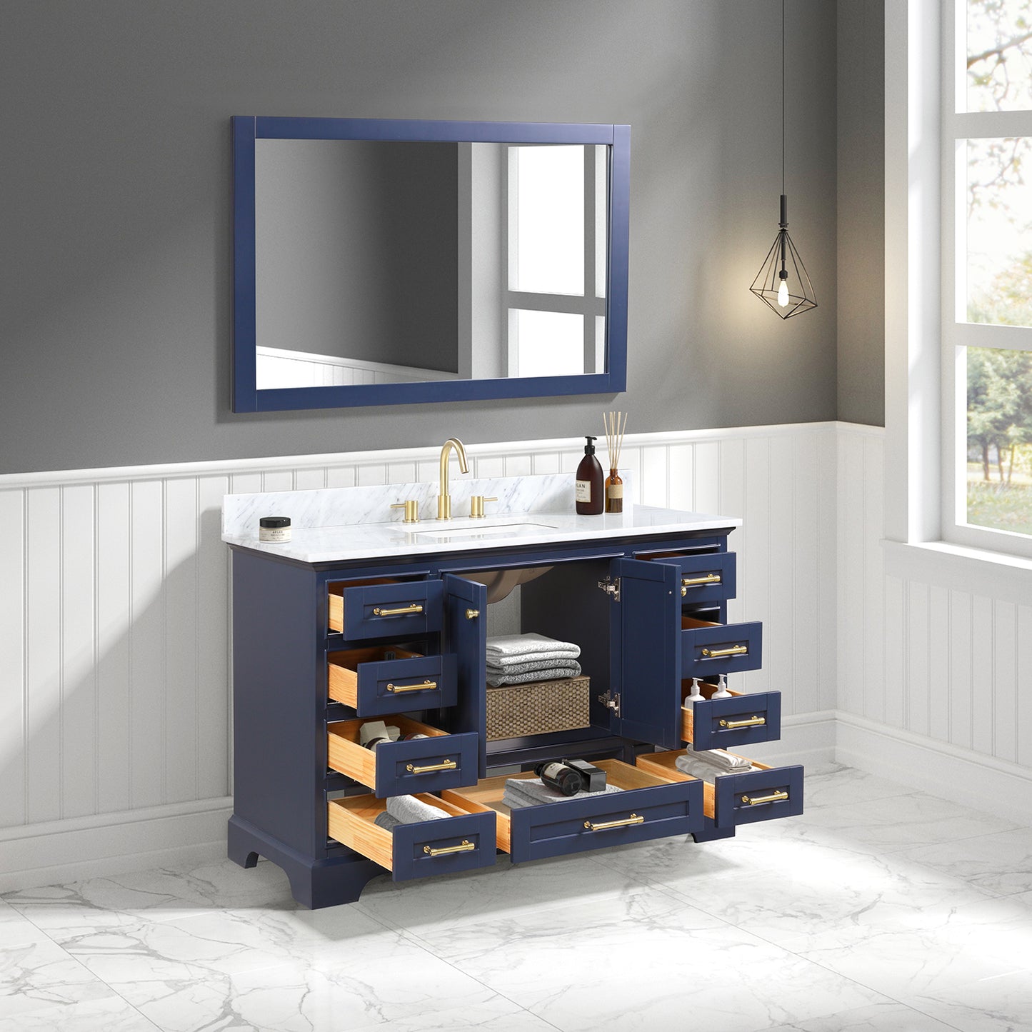 Copenhagen Navy Blue 48″ Vanity