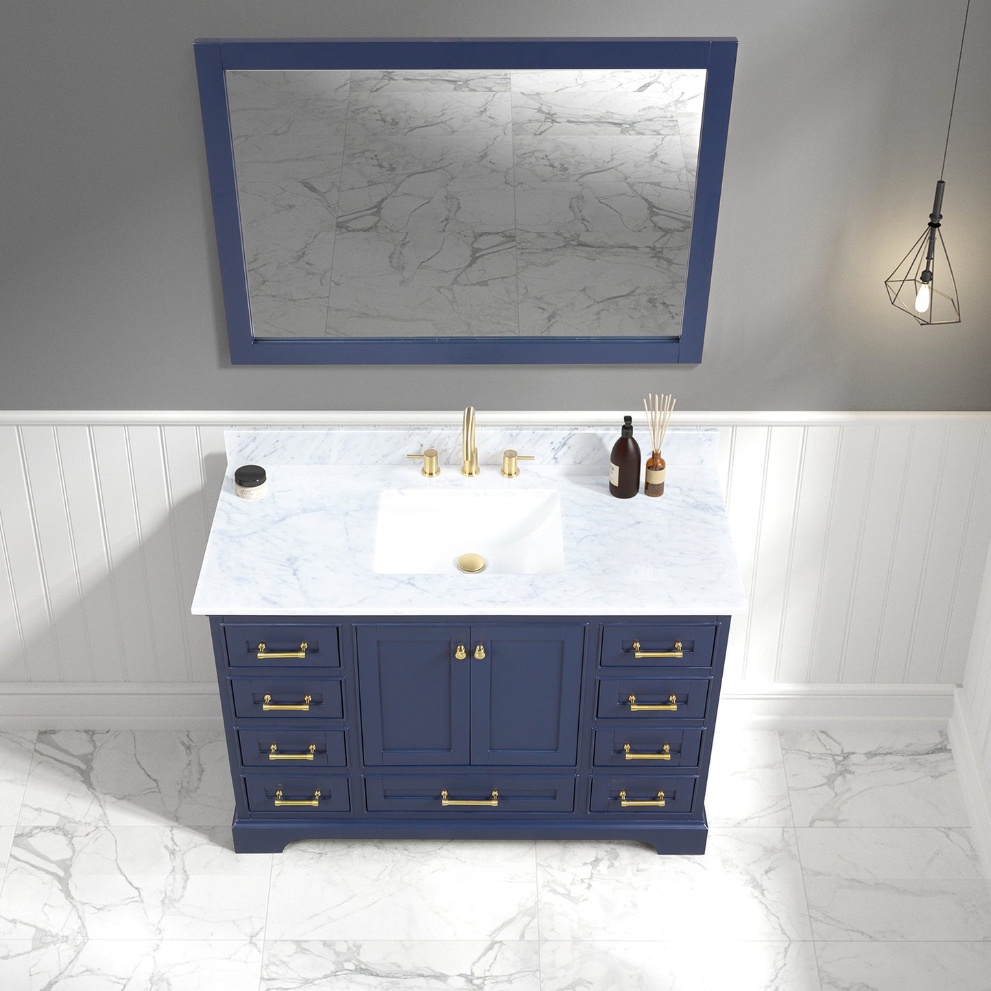 Copenhagen Navy Blue 48″ Vanity