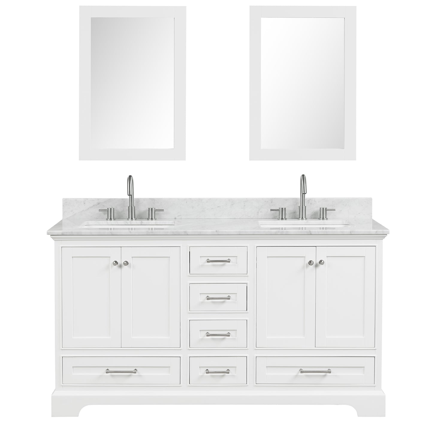 Copenhagen Mate White 60″ Vanity