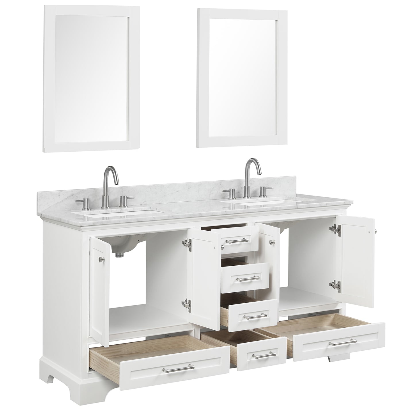 Copenhagen Mate White 60″ Vanity