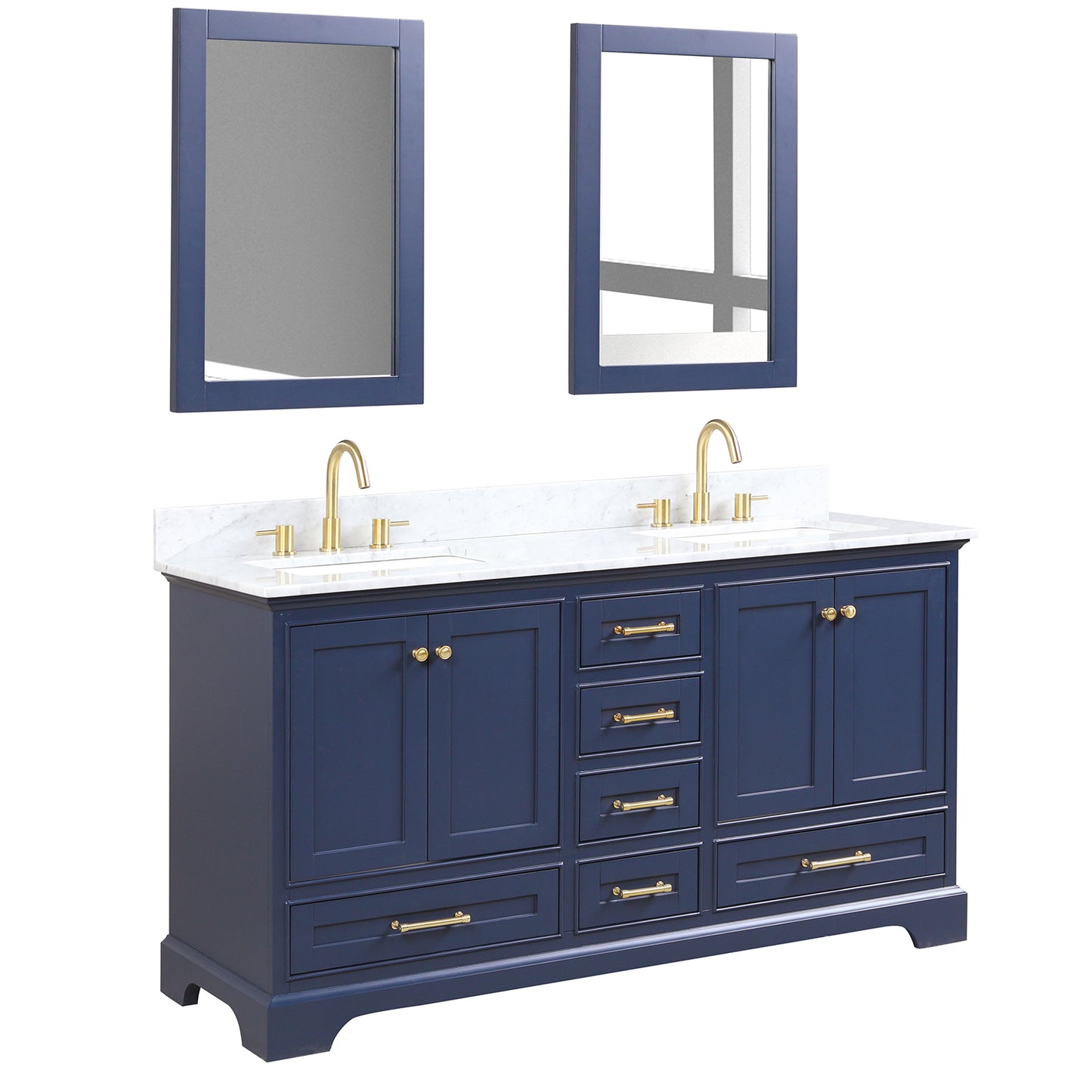 Copenhagen Navy Blue 60″ Vanity