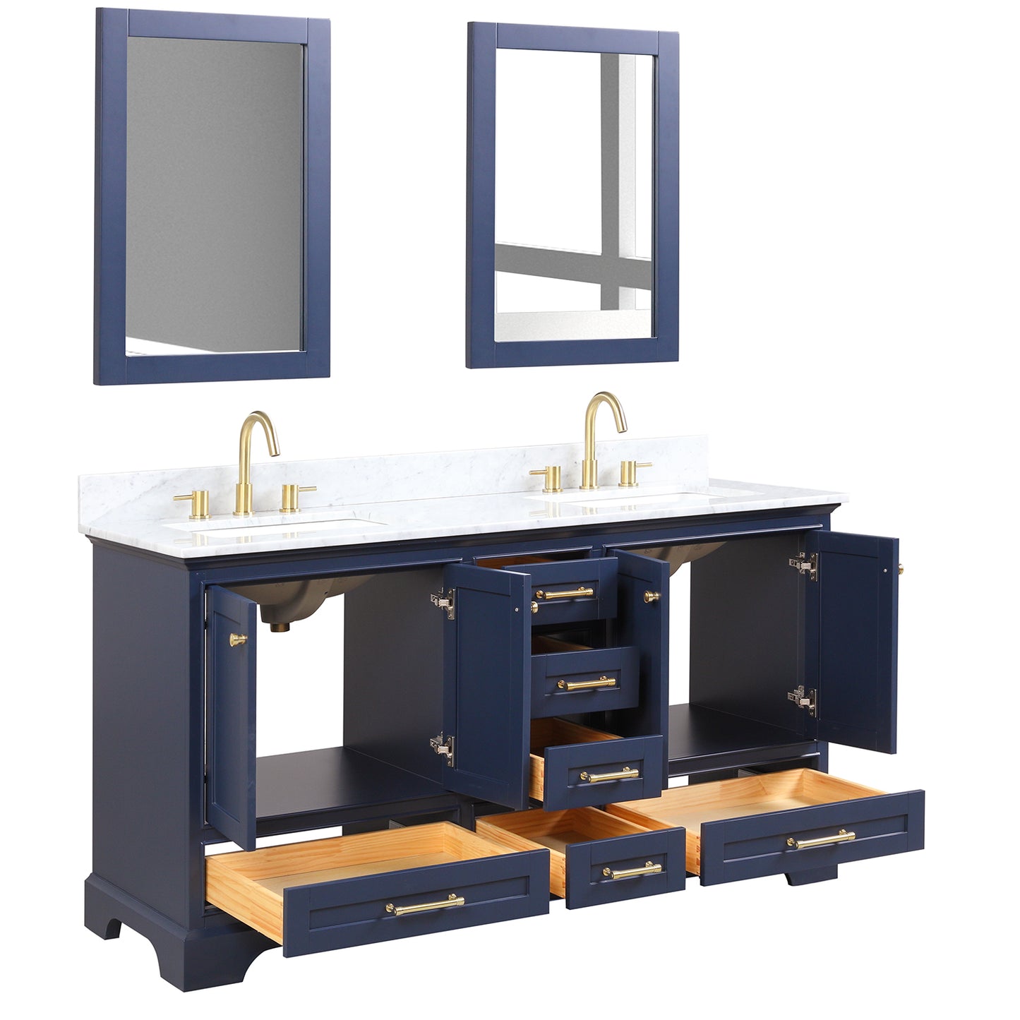 Copenhagen Navy Blue 60″ Vanity