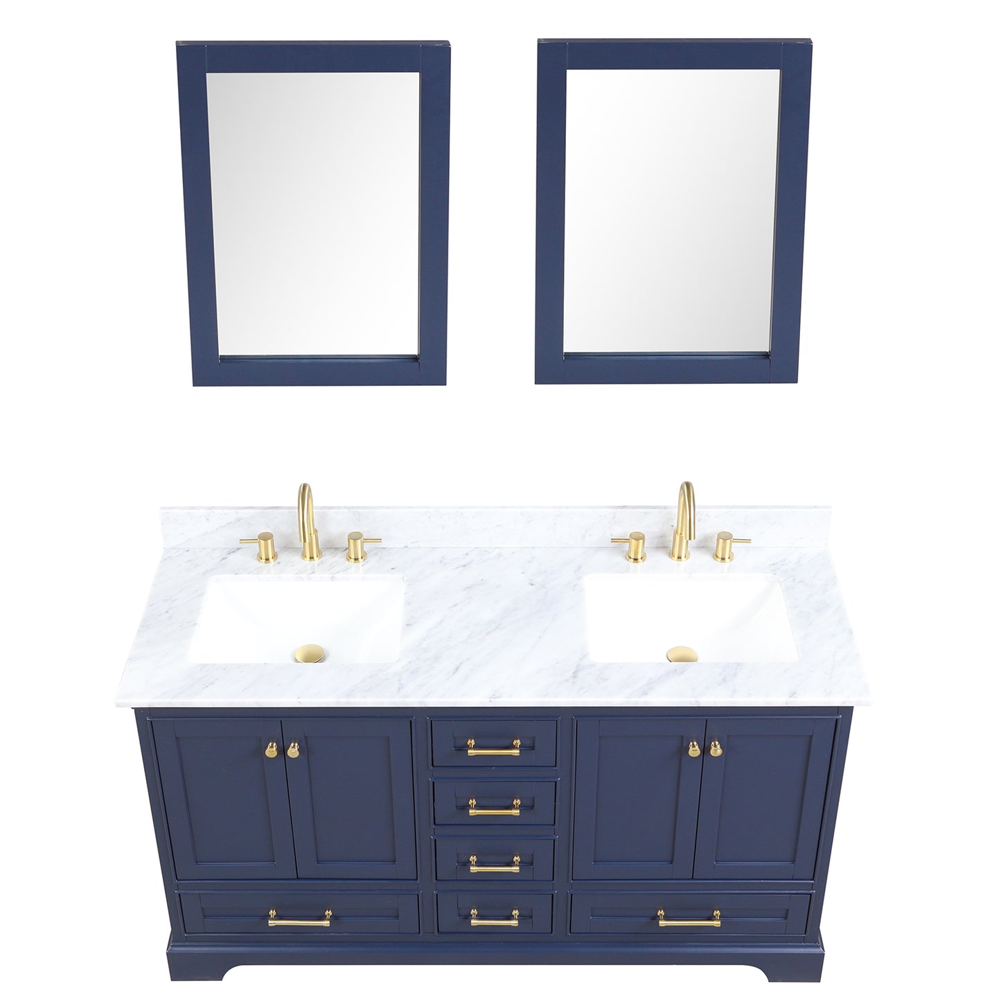 Copenhagen Navy Blue 60″ Vanity