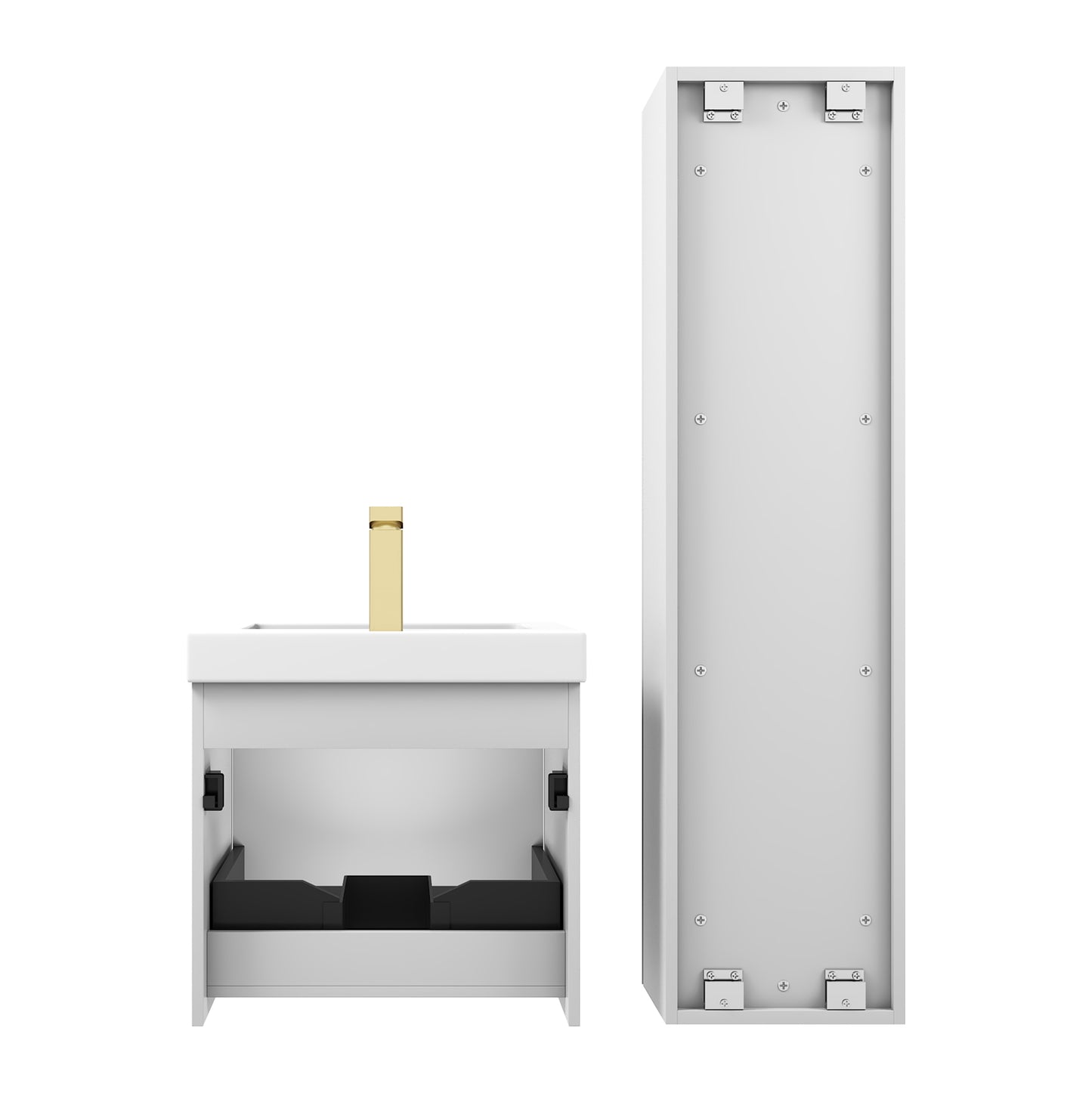 Positano 20″ Light Grey Vanity