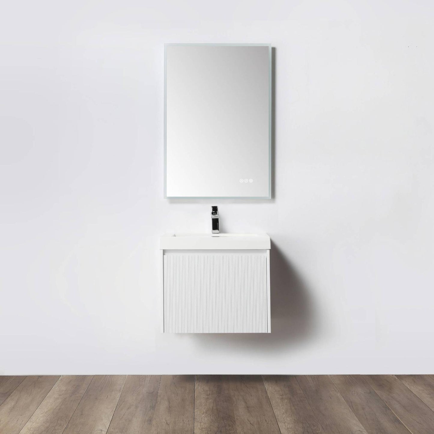 Positano 24″ Matte White Vanity