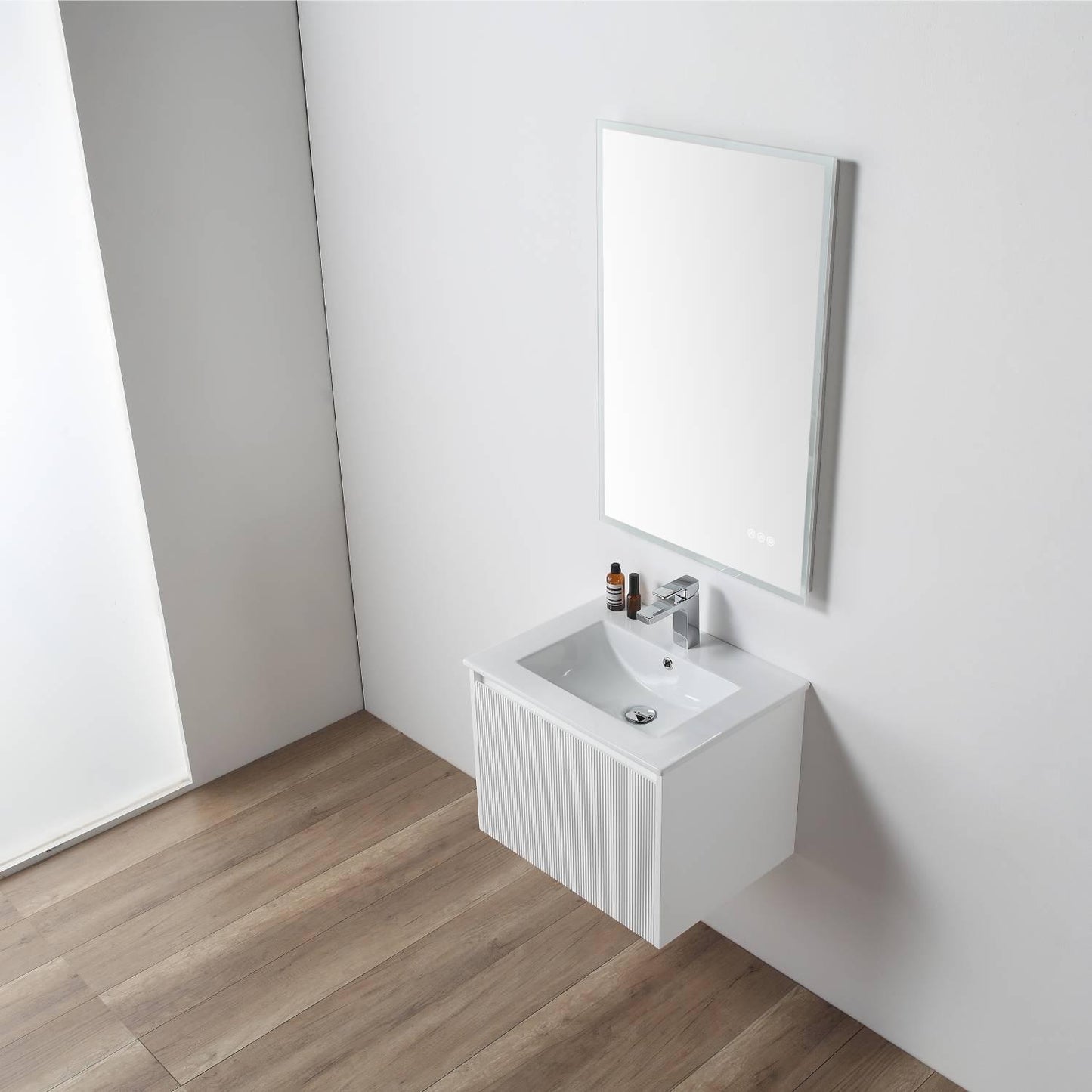 Positano 24″ Matte White Vanity
