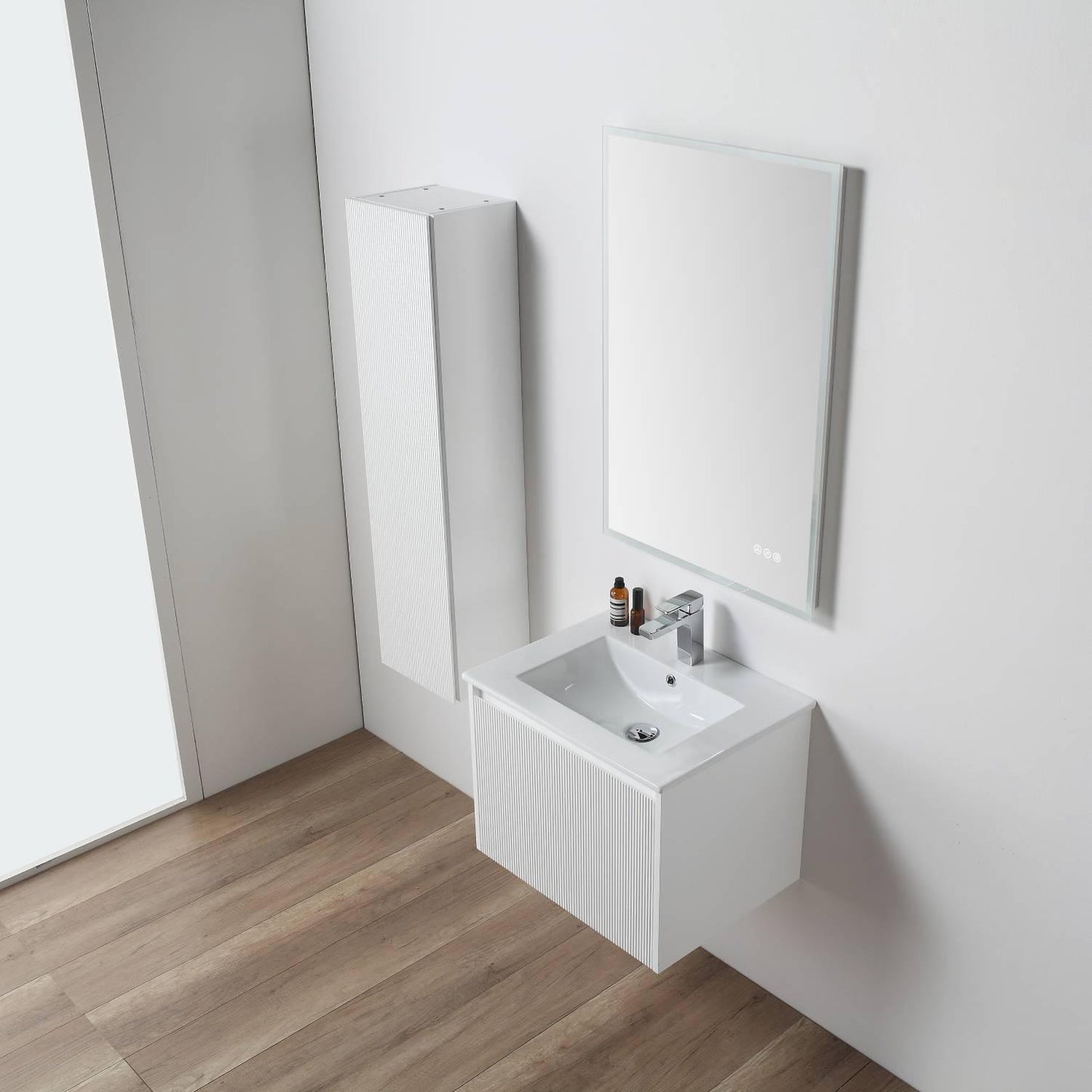 Positano 24″ Matte White Vanity
