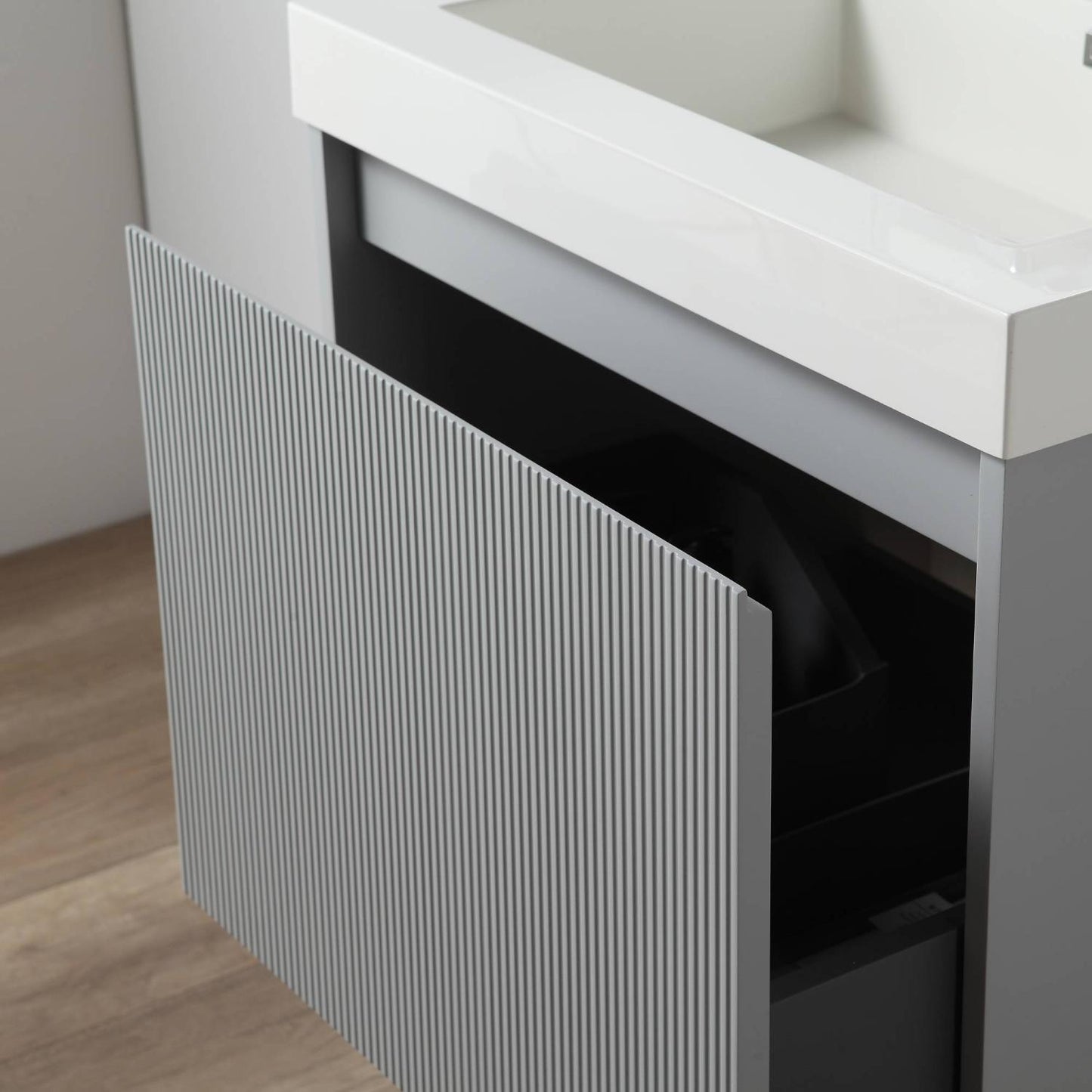 Positano 24″ Light Grey Vanity