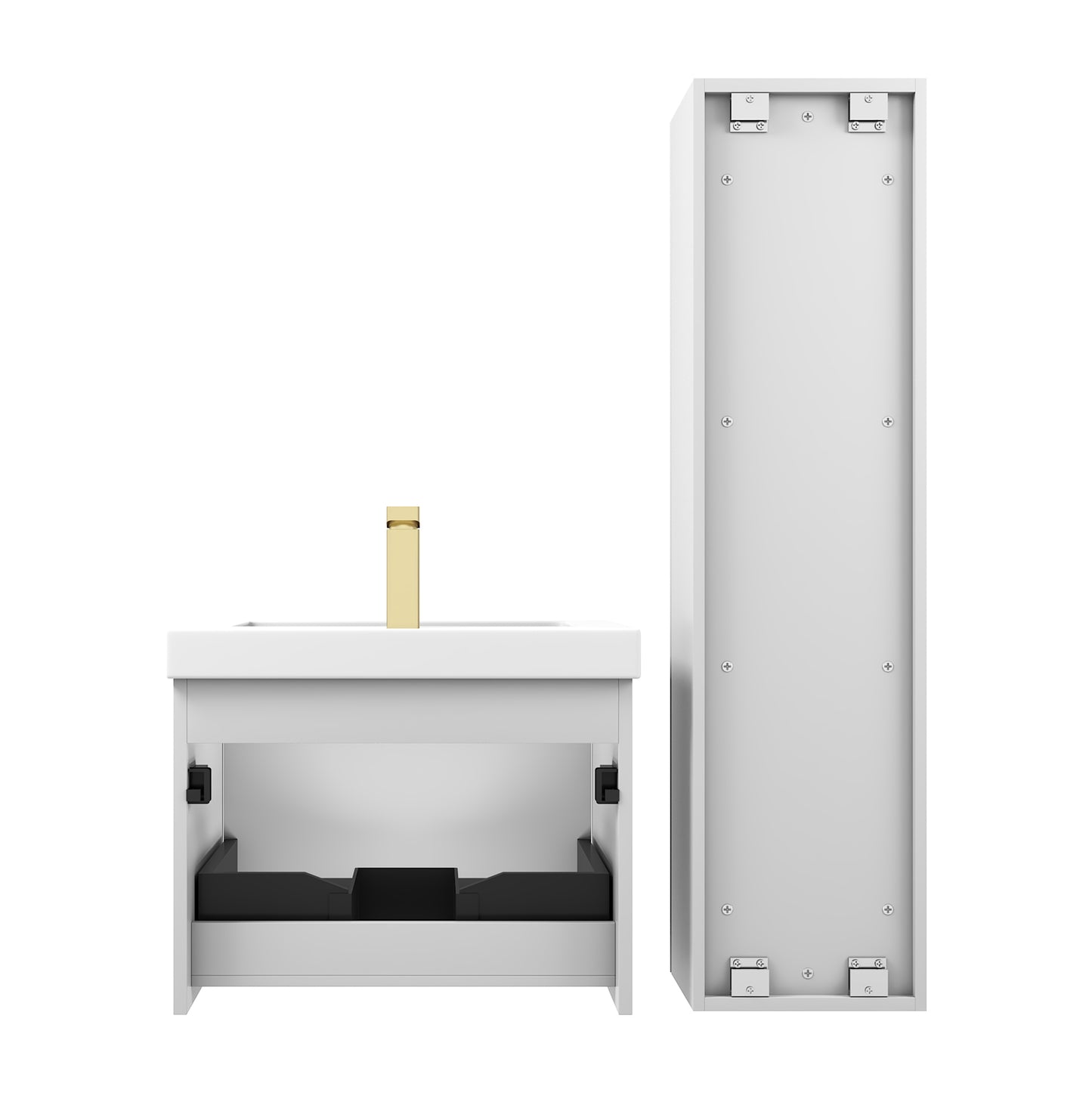 Positano 24″ Light Grey Vanity