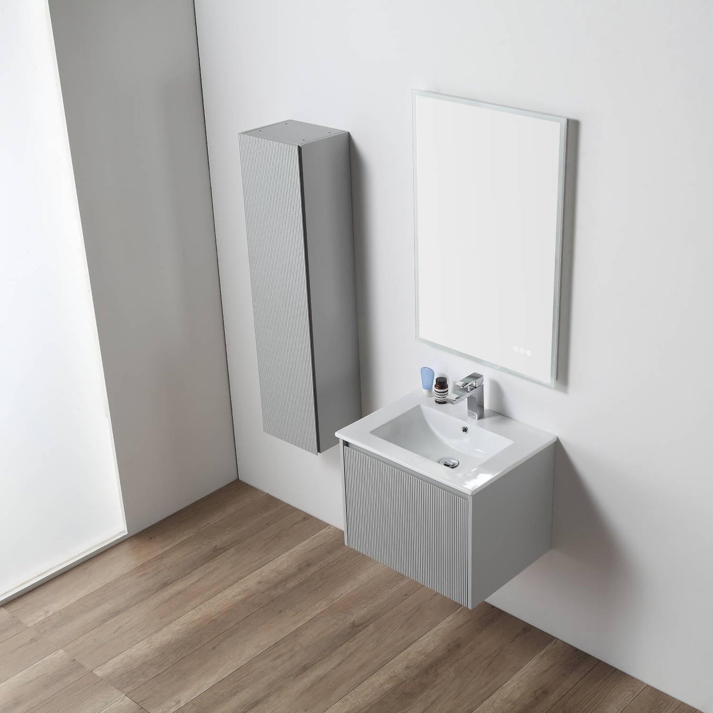 Positano 24″ Light Grey Vanity