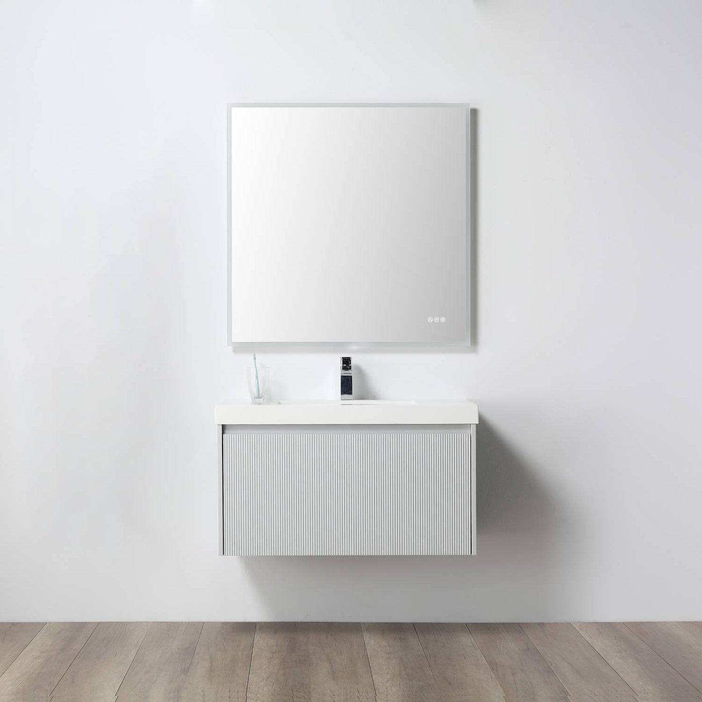 Positano 36″ Light Grey Vanity