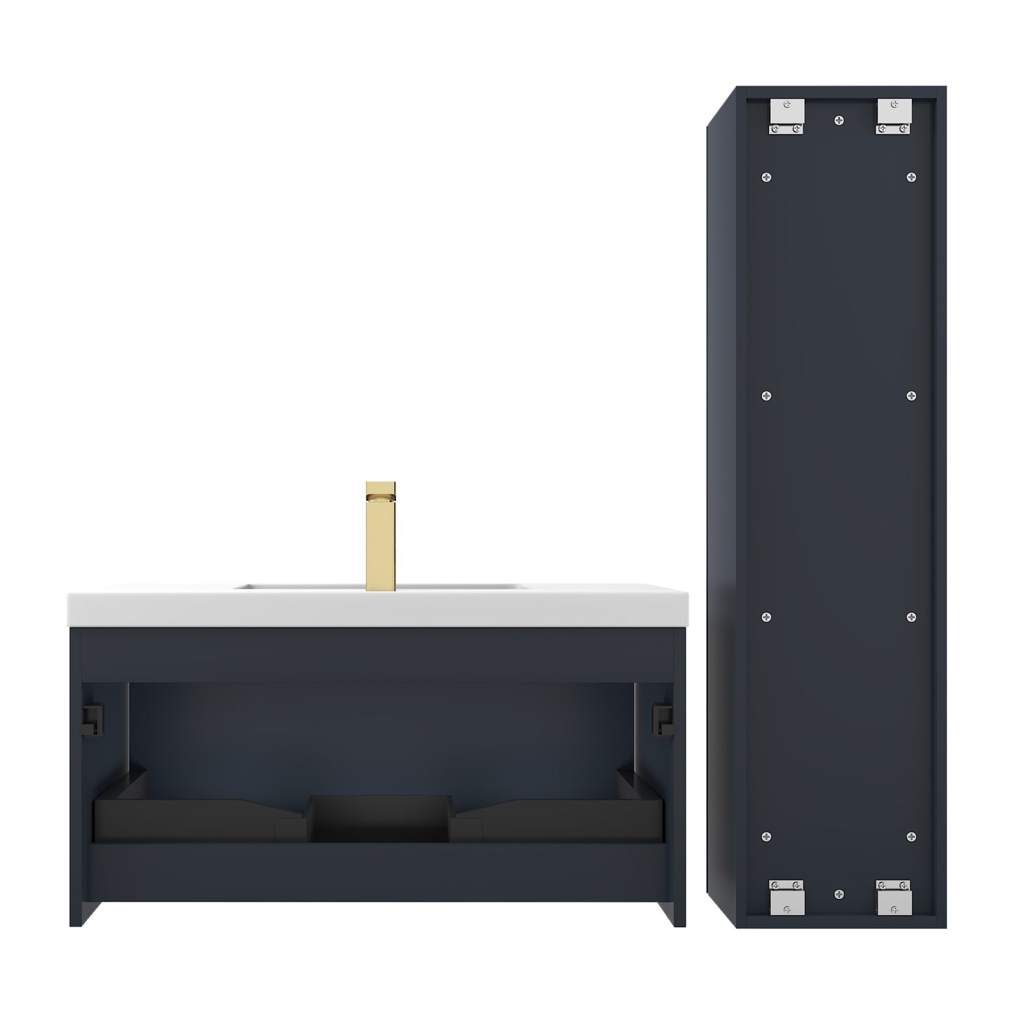 Positano 36″ Night Blue Vanity