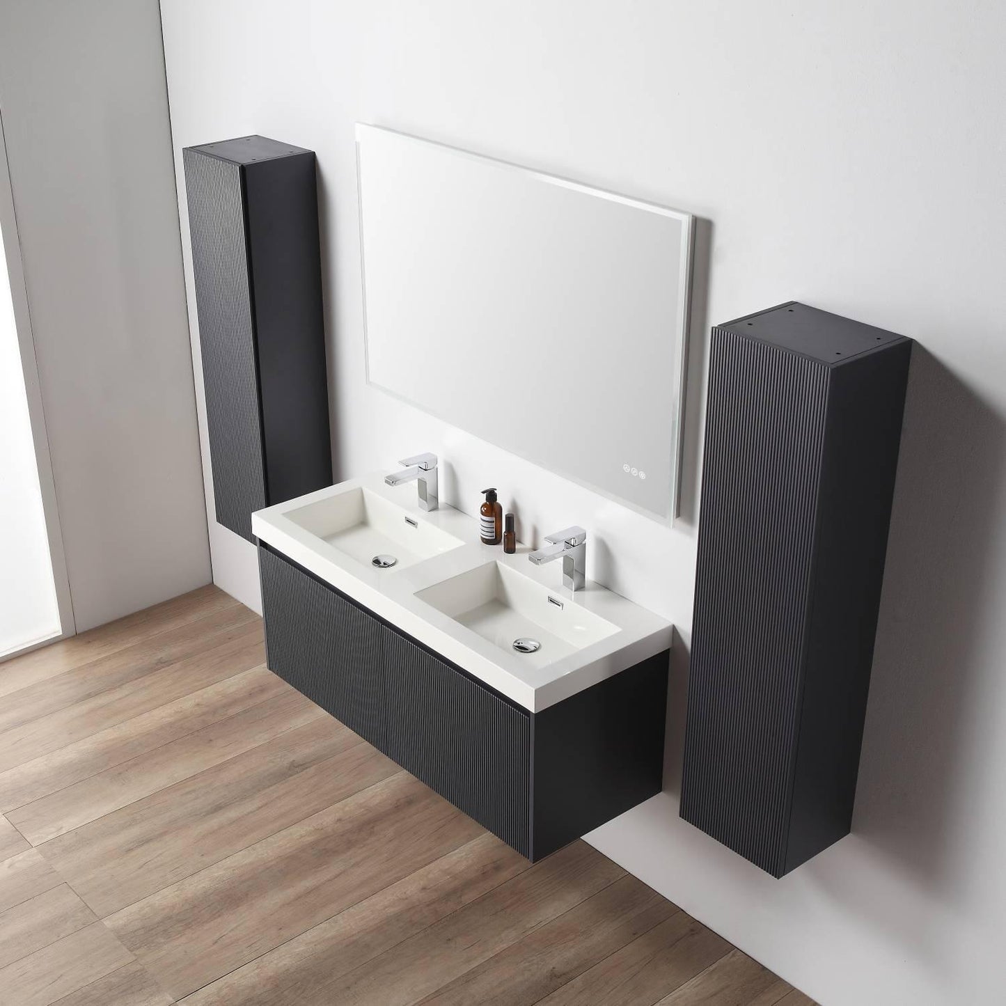 Positano 48″ Night Blue Double Vanity