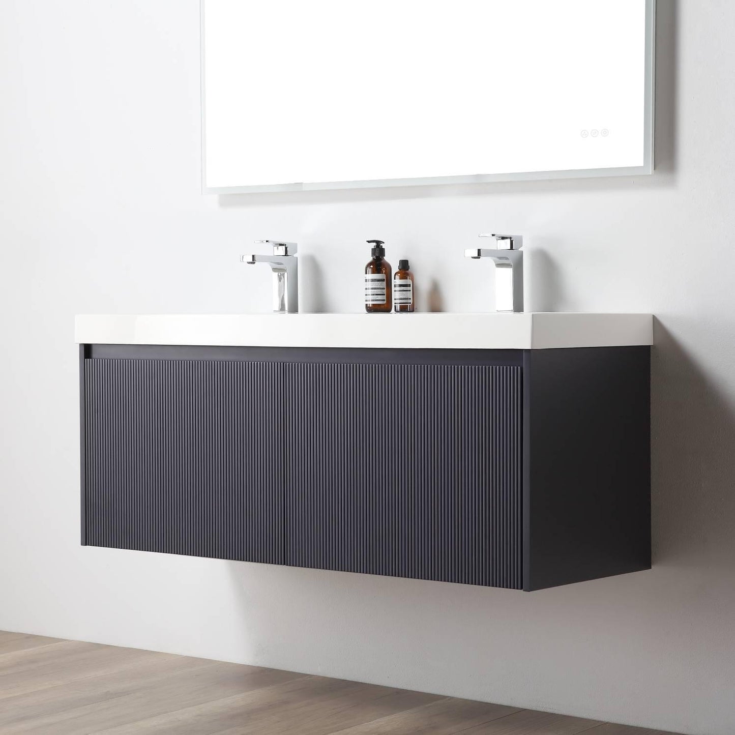 Positano 48″ Night Blue Double Vanity