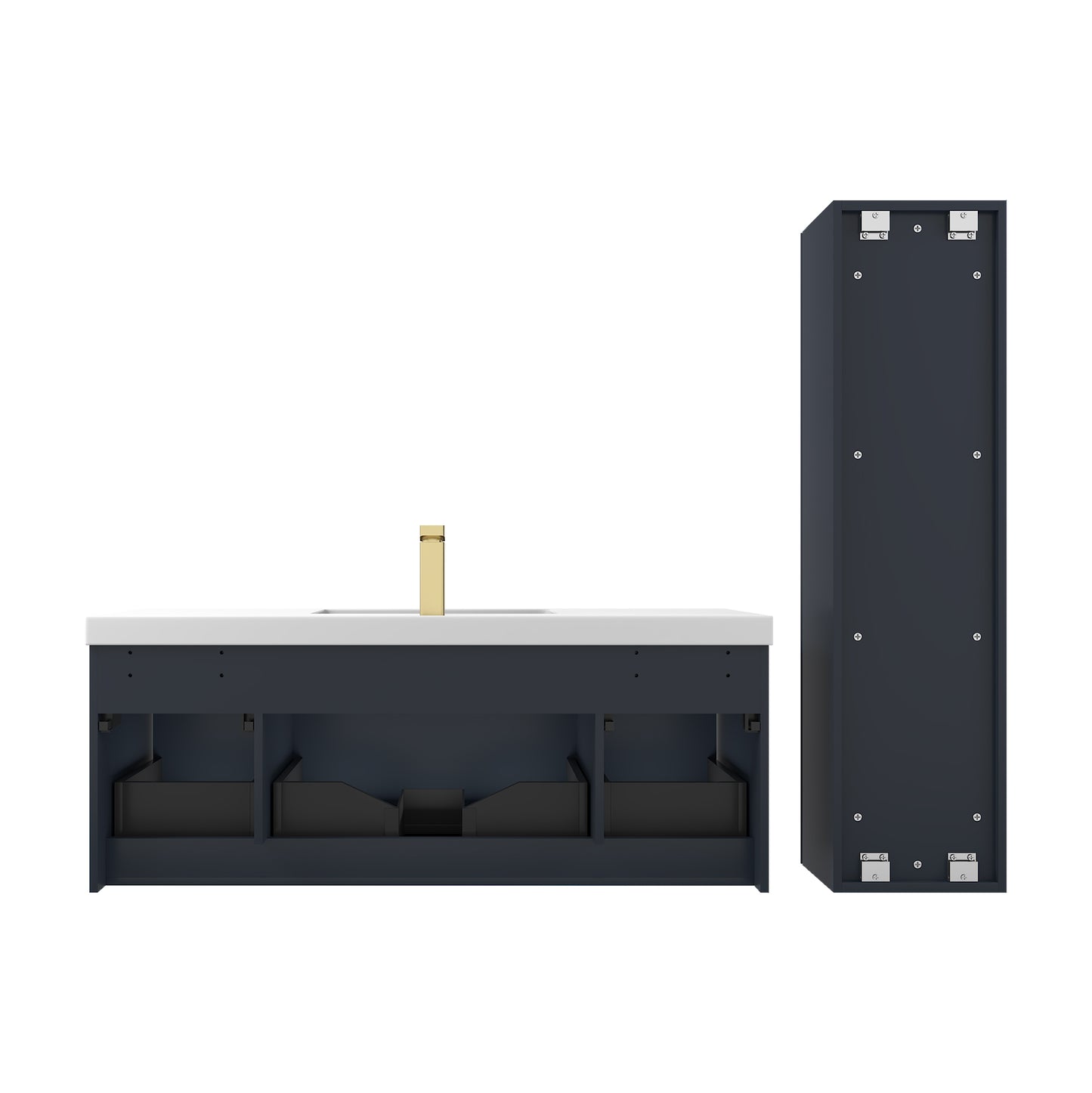 Positano 48″ Night Blue Single Vanity