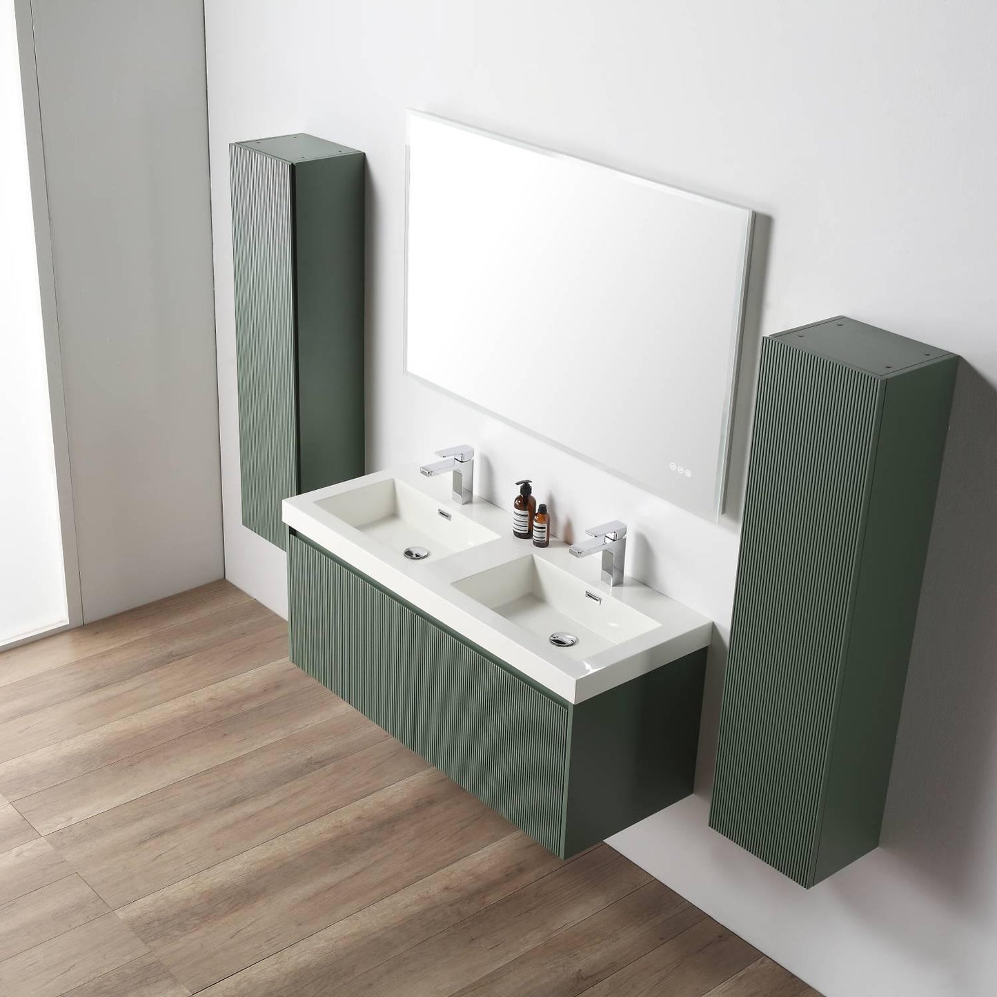 Positano 48″ Aventurine Green Double Vanity