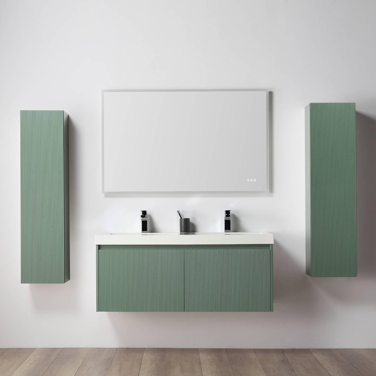 Positano 48″ Aventurine Green Double Vanity