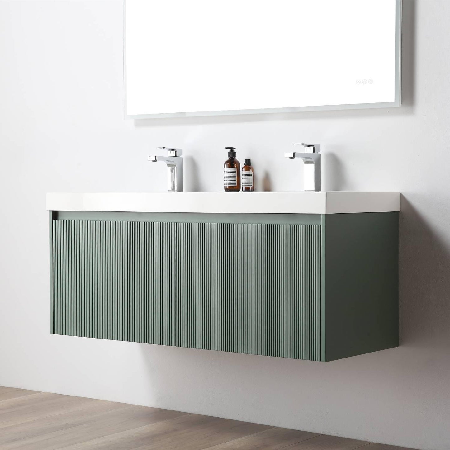 Positano 48″ Aventurine Green Double Vanity