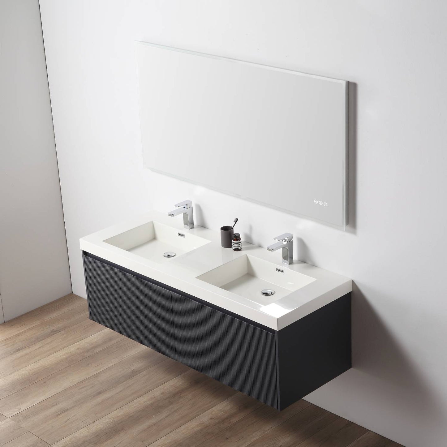 Positano 60″ Night Blue Double Vanity