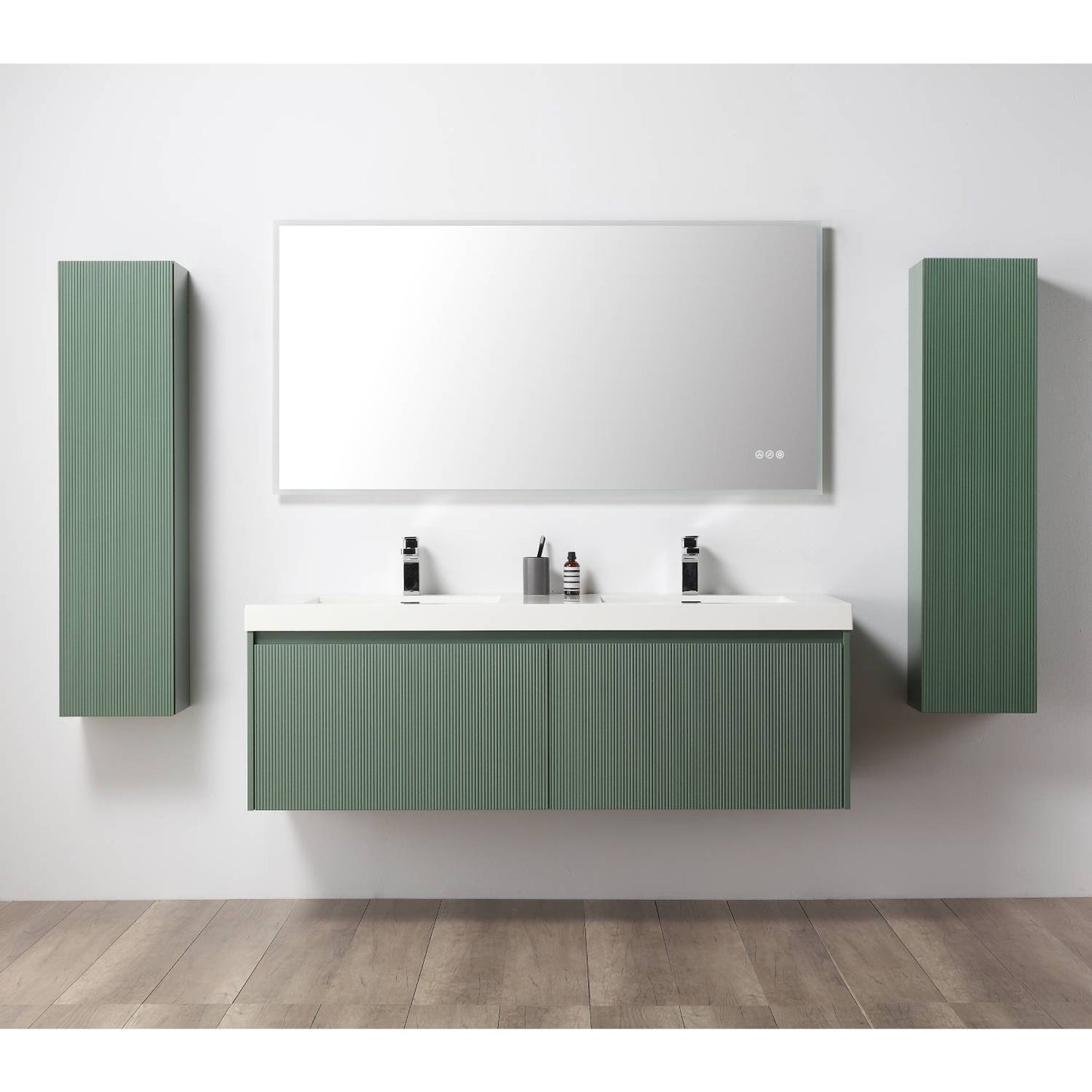 Positano 60″ Aventurine Green Double Vanity
