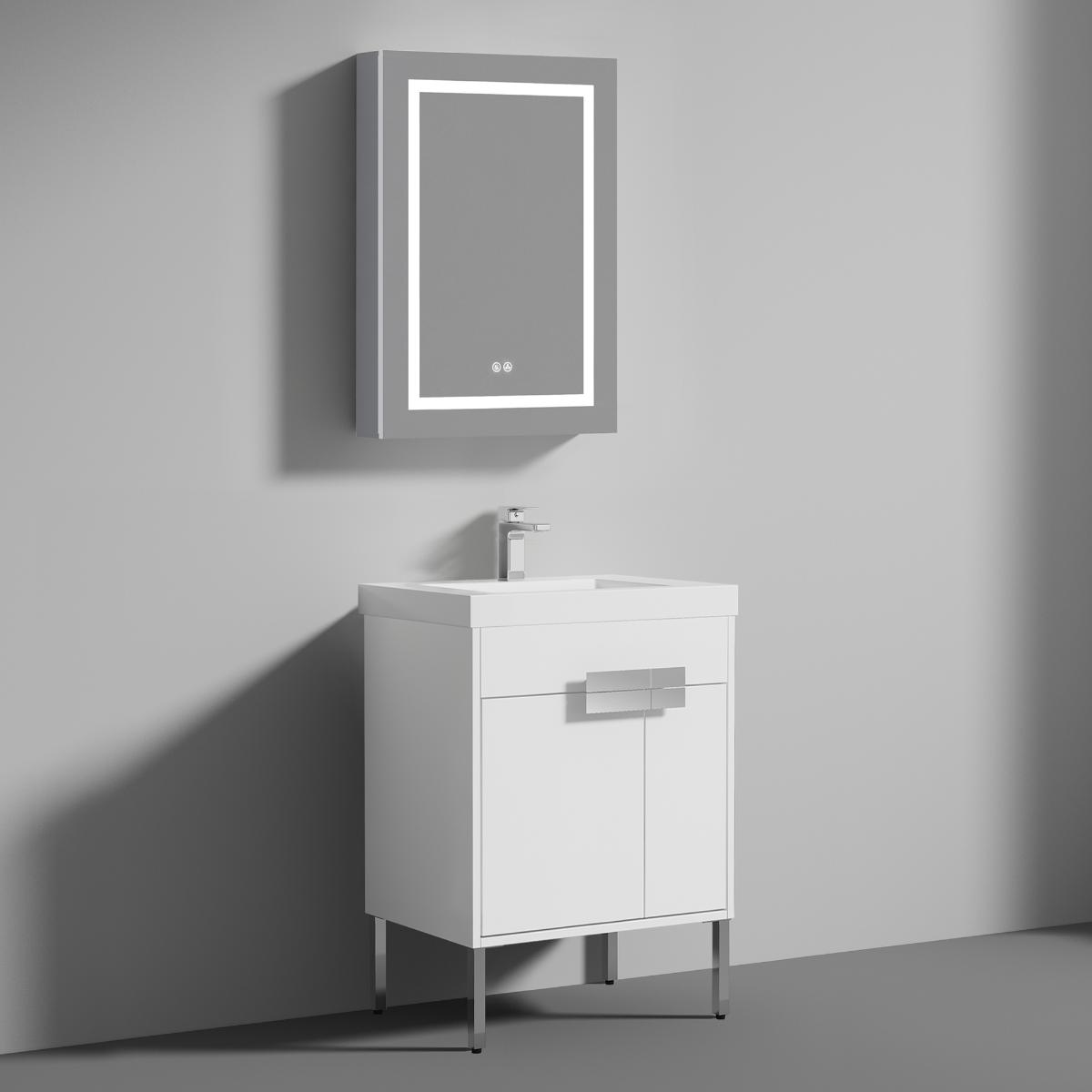 Bari Freestanding Bathroom Vanity with Sink