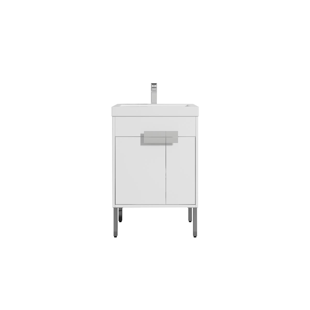 Bari Freestanding Bathroom Vanity with Sink