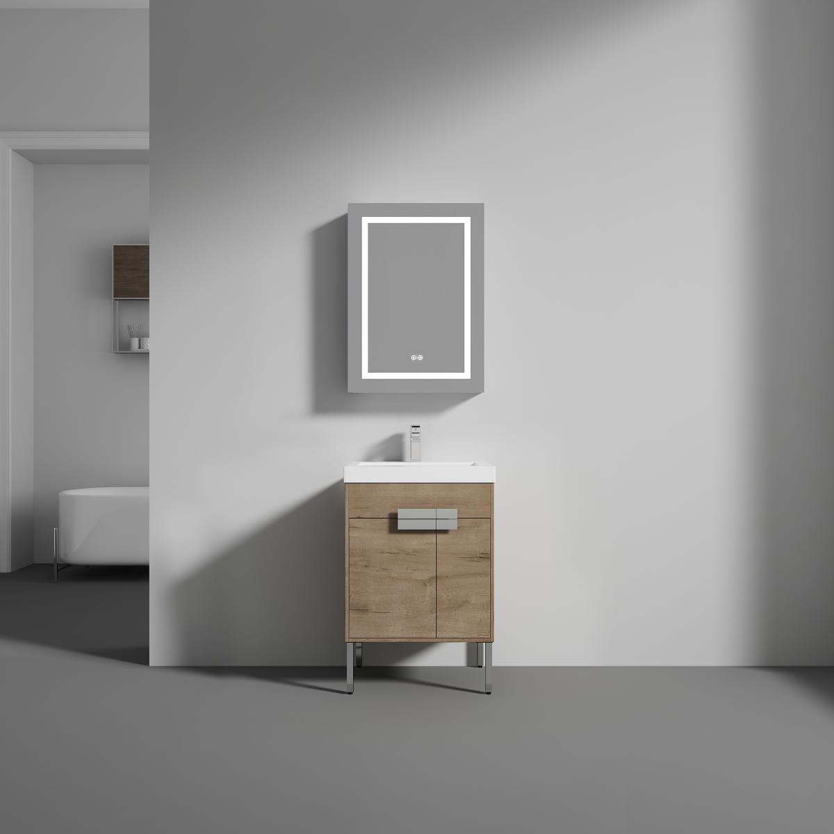 Bari Freestanding Bathroom Vanity with Sink