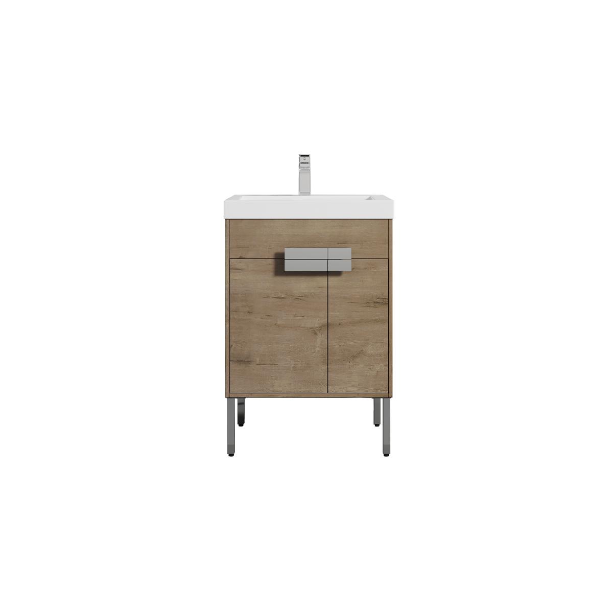 Bari Freestanding Bathroom Vanity with Sink