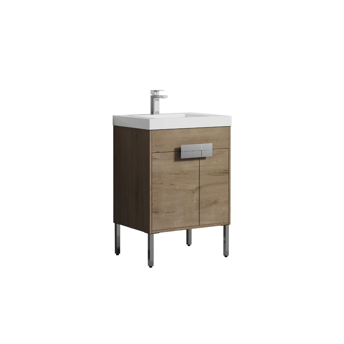 Bari Freestanding Bathroom Vanity with Sink