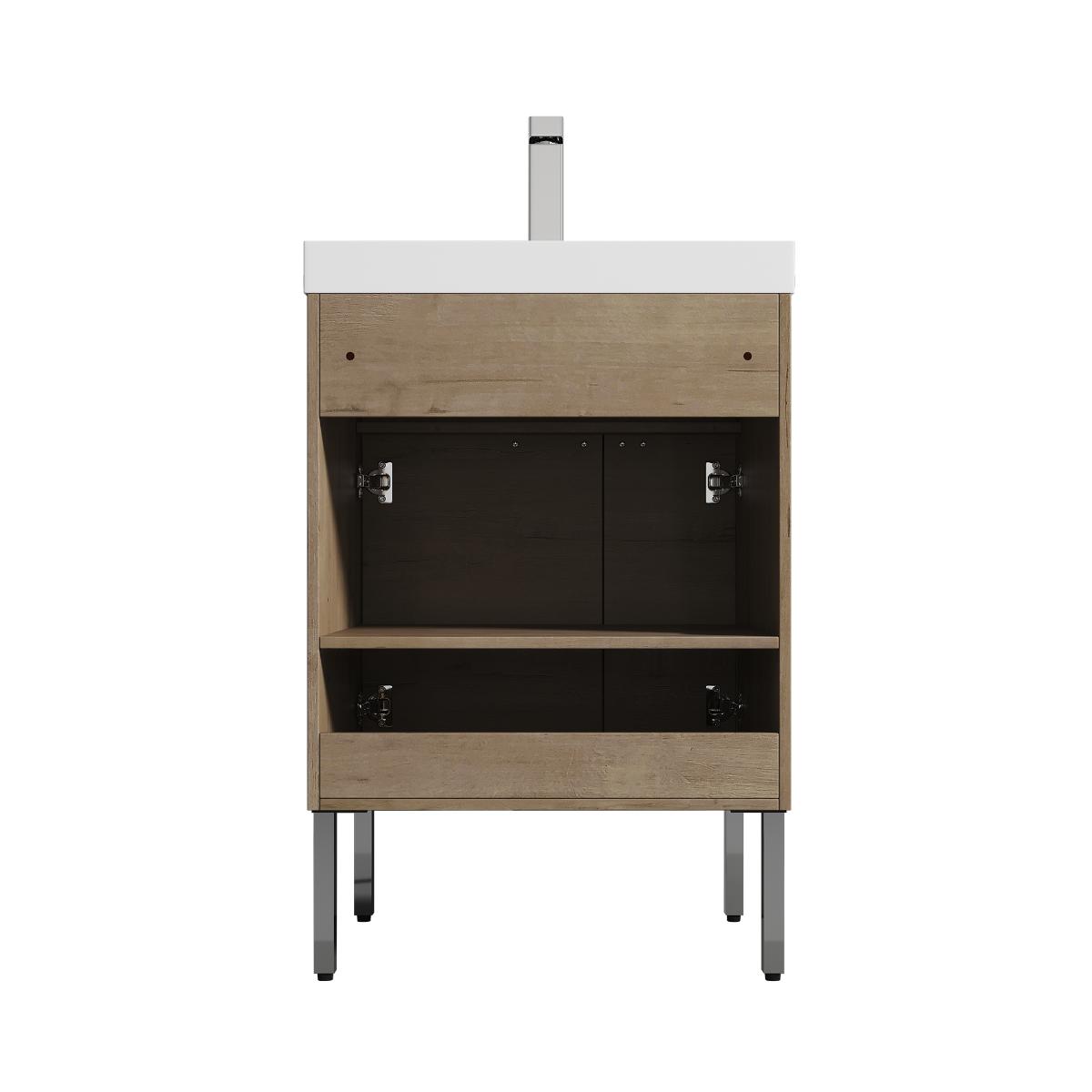 Bari Freestanding Bathroom Vanity with Sink