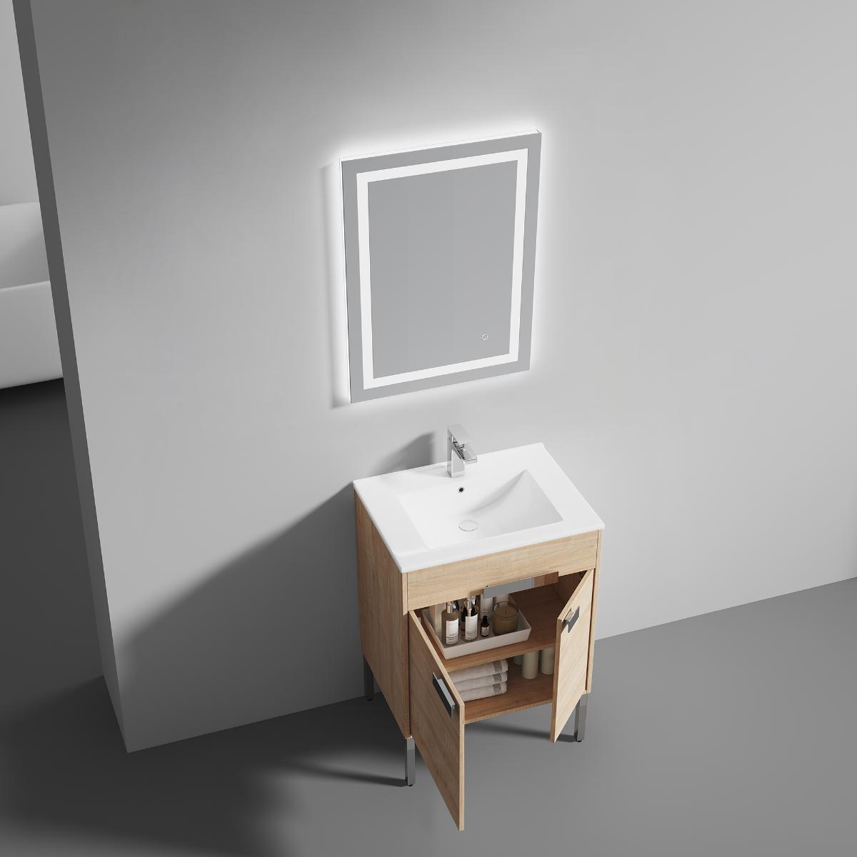 Bari Freestanding Bathroom Vanity with Sink