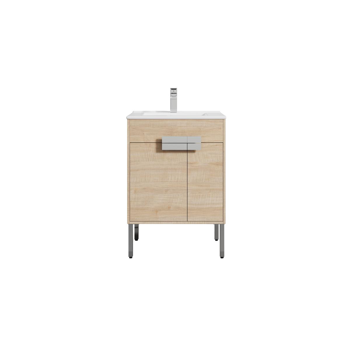 Bari Freestanding Bathroom Vanity with Sink
