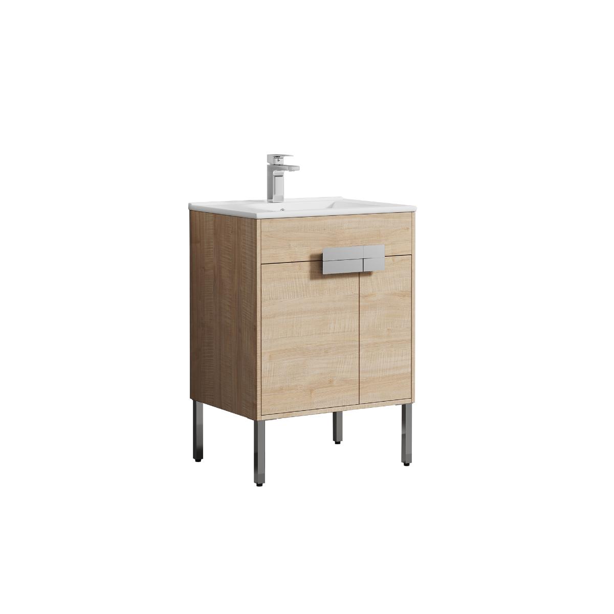 Bari Freestanding Bathroom Vanity with Sink