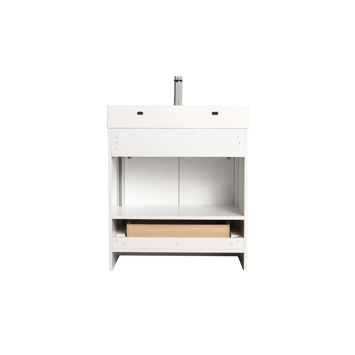 Capri 30″ Glossy White Vanity (Dual LED Illuminated)