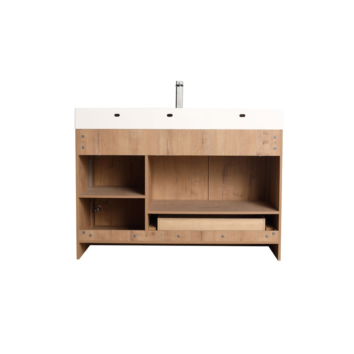 Capri 48″ Classic Oak Vanity (Dual LED Illuminated)