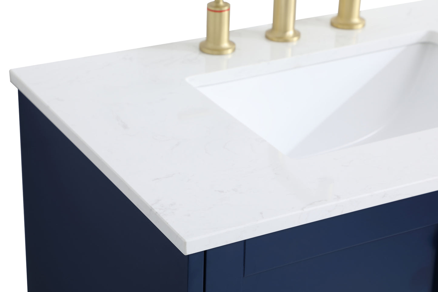 30 inch Single Bathroom Vanity in Blue VF18030BL