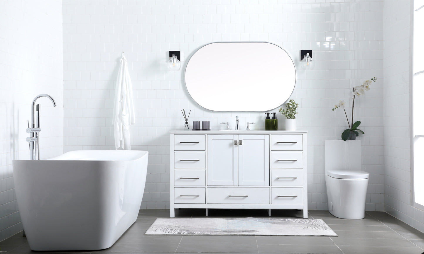 Irene Vanity Cabinet 9Dw2Dr 54x22x34 White VF18854WH
