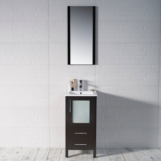 Sydney 16 Inch Espresso Vanity