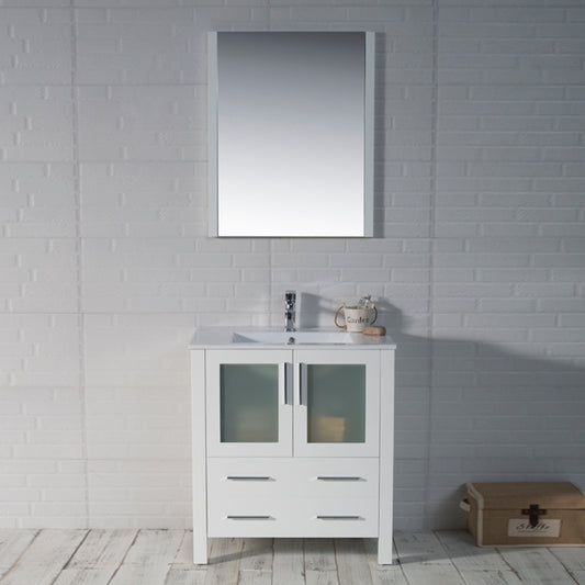 Sydney 30 Glossy White Vanity