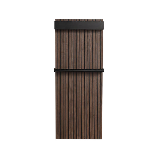 Rimini 14 x 36″ Dark Walnut Strip Wall Panel