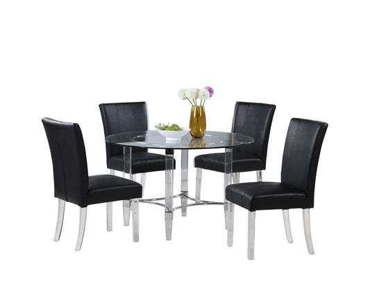 4038-5PC-BLK Dining Set
