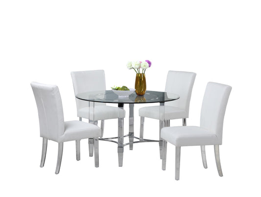 4038-5PC-WHT Dining Set
