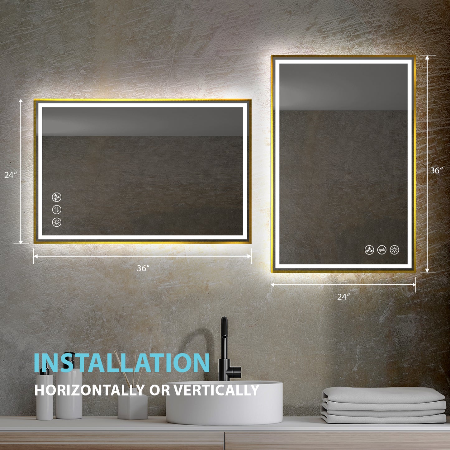 Stellar LED Mirror